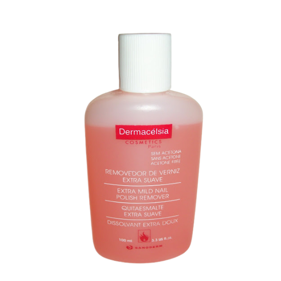 Dermacelsia removedor verniz unhas