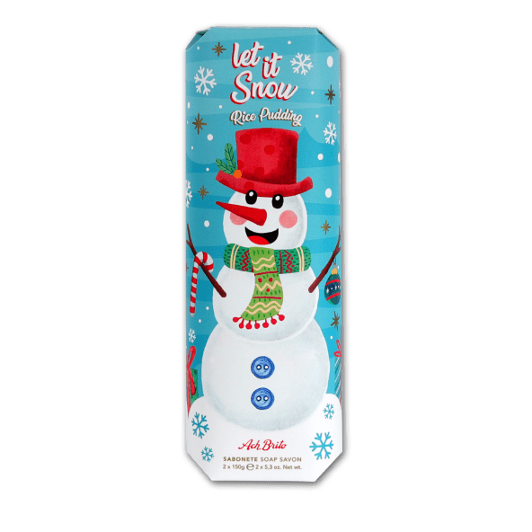 Ach. Brito Sabonetes Natal Let It Snow 2x150g