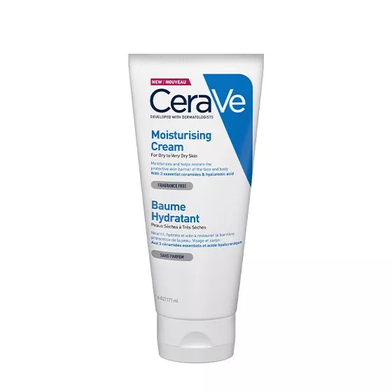 CeraVe Creme hidratante para pele seca a muito seca, 170g