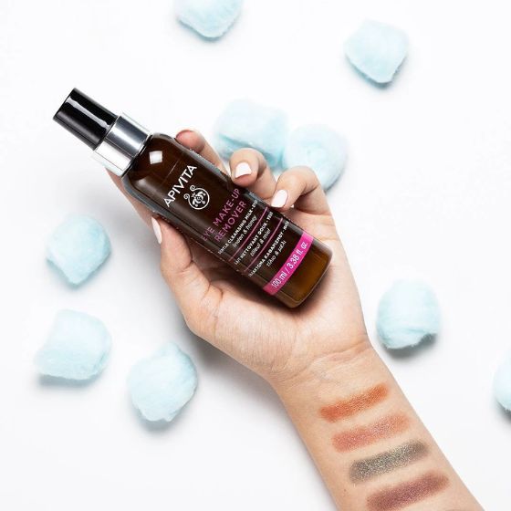 Apivita Leite Limpeza Suave Olhos 100ml