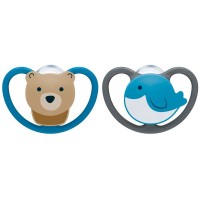 Nuk Space Chup Sil T2 6-18m X2