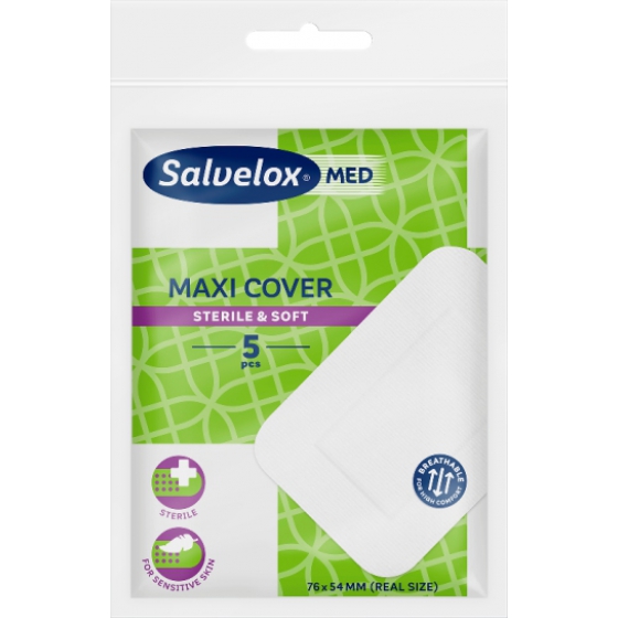 Salvelox Med Maxi Cover Penso 76x54mm X 5