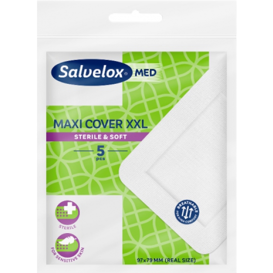 Salvelox Med Maxi Cover Xxl 97x79mm X5