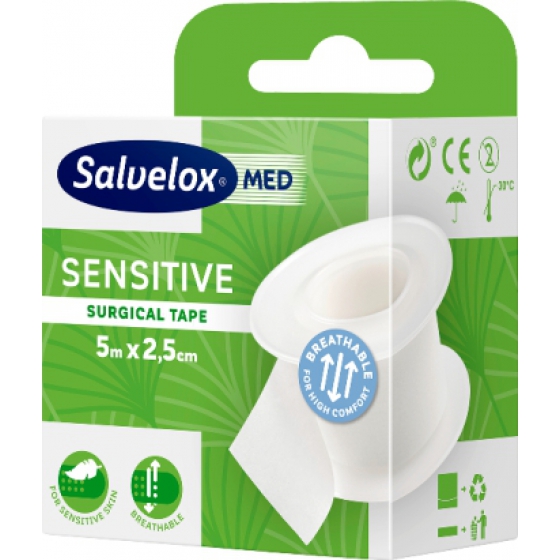 Salvelox Adesivo Ades Hipoalerg 5mx2,5cm