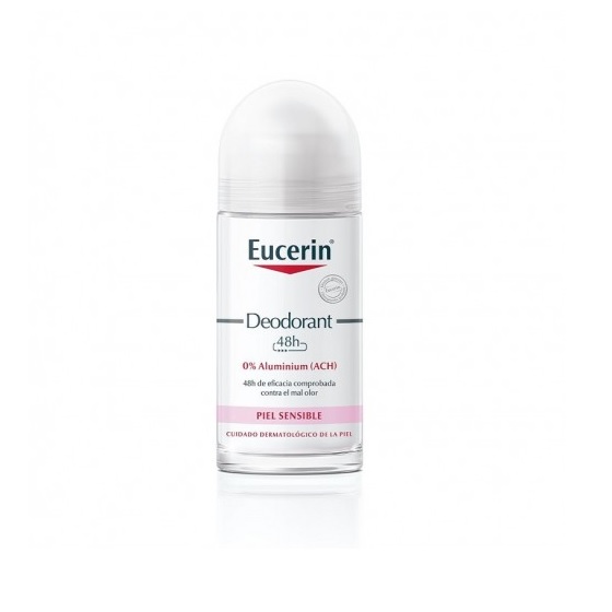 Eucerin Desodorizante Roll-On 48h 0% Alumínio 50ML