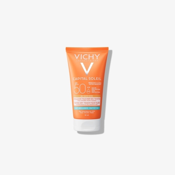Protetor Solar Vichy Ideal Soleil Creme Toque Seco SPF50+ 50ml