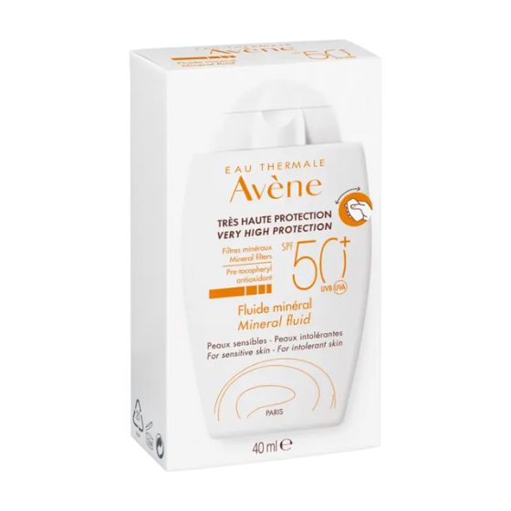Avene Solar Mineral Fluido Spf50+ Fl 40ml