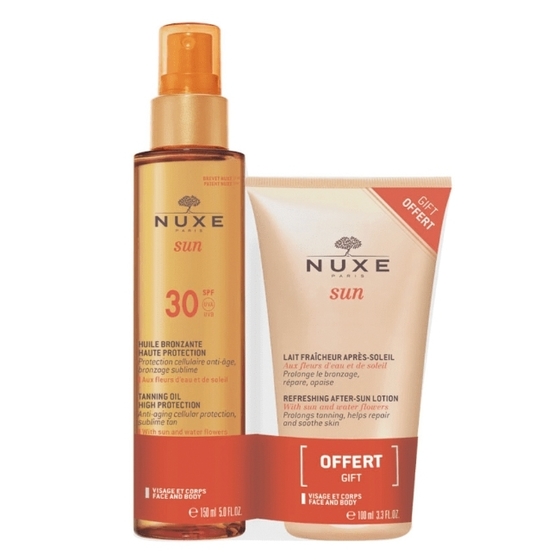 Nuxe Sun SPF30 Kit Óleo Solar 150 ml + Pós Solar 100 ml