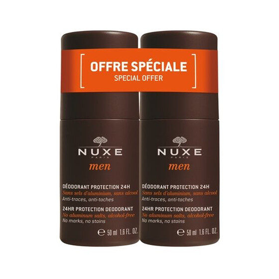 Nuxe Men Deo Roll ON 50ml X2 -50% 2ª unidade