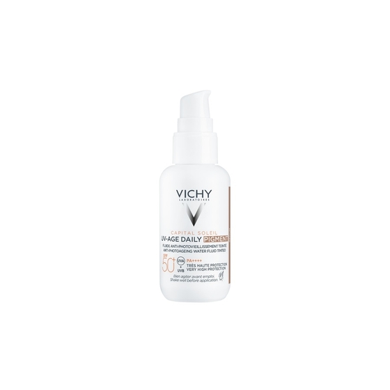 Protetor Solar Vichy Capital Soleil UV-Age Daily Fluido SPF50+ Com Cor 40ml