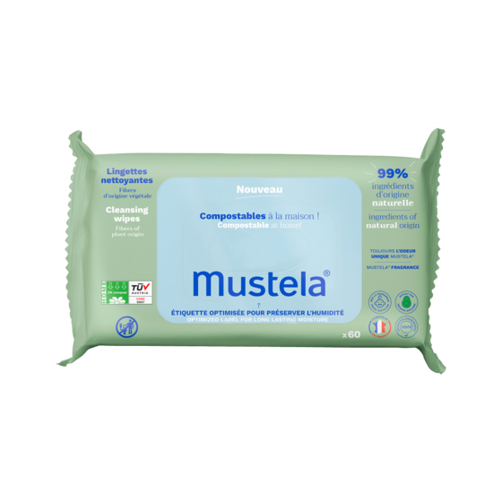 Mustela Toalhetes de Limpeza (60 Unidades)