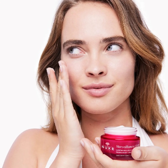 Nuxe Merveillance Lift Creme Aveludado Efeito Lifting Pele normal a seca 50ml