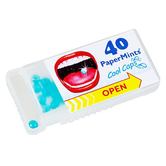 Papermints Coolcaps Breath Refreshers X40