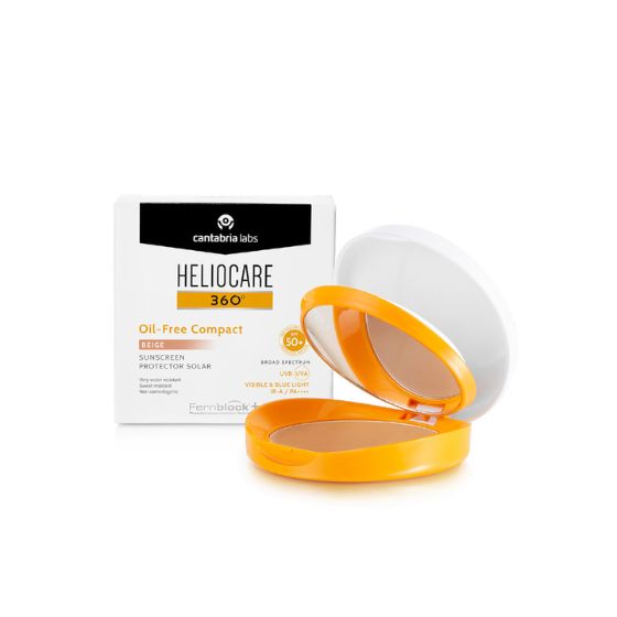 Heliocare 360 Oil-Free Compact SPF50+ Beije 10g