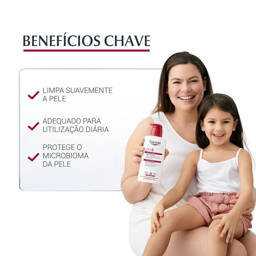 Eucerin pH5 Gel de Banho 1L -15%