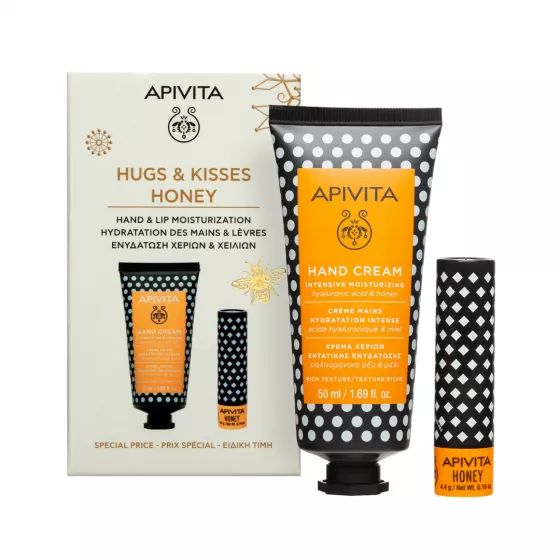 Apivita Creme Mãos Mel 50ml + Stick Mel 4,4g