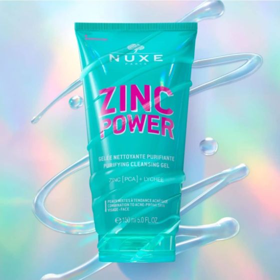 Nuxe Zinc Power Gel Limpeza Purificante 150ml