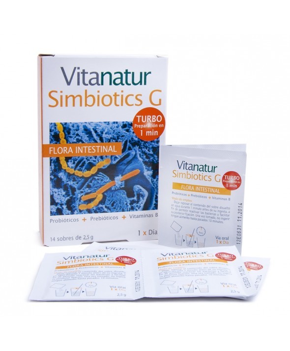Vitanatur Simbiotics G Po Saq X 14 pó sol oral saq